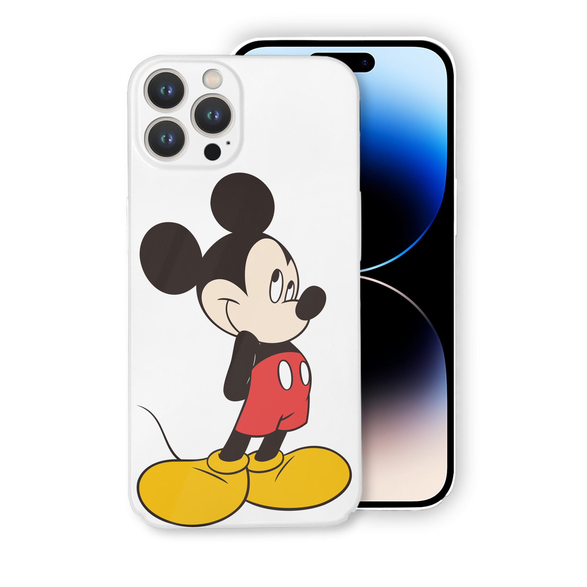 （画像用） ミッキーマウス Mickey Mouse 【iPhone 14シリーズ対応】ハードケース